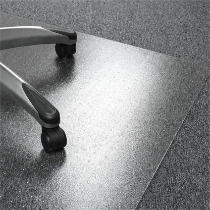 Floortex Polycarbonate Rectangular Chair Mat for Carpets up to 1/2" - 48" x 60" - Home, Office, Carpeted Floor, Floor