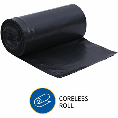 Genuine Joe Heavy-Duty Trash Can Liners - Medium Size - 30 gal Capacity - 36" Length x 30" Width x 1.50 mil (38 Micron) 
