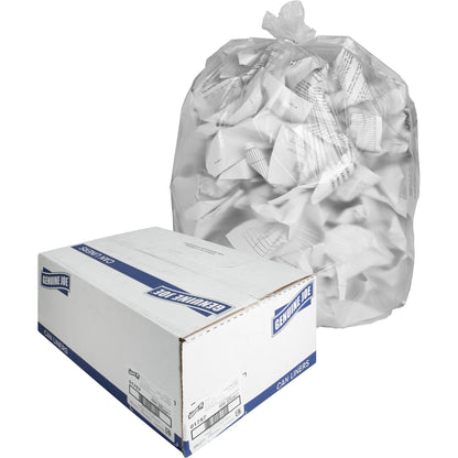Genuine Joe High-Density Can Liners - Medium Size - 33 gal Capacity - 40" Length x 33" Width x 0.43 mil (11 Micron) Thic