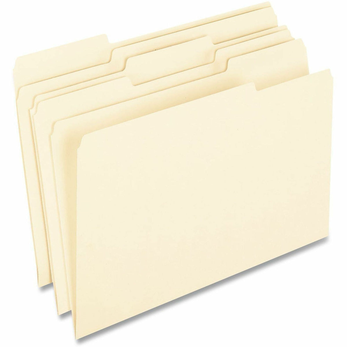 Pendaflex 1/3 Tab Cut Legal Recycled Top Tab File Folder - 8 1/2" x 14" - 1/2" Expansion - Top Tab Location - Assorted T