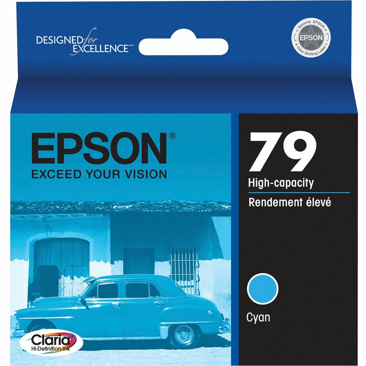 Epson Original Inkjet Ink Cartridge - Cyan - 1 Each - Inkjet - Cyan - 1 Each