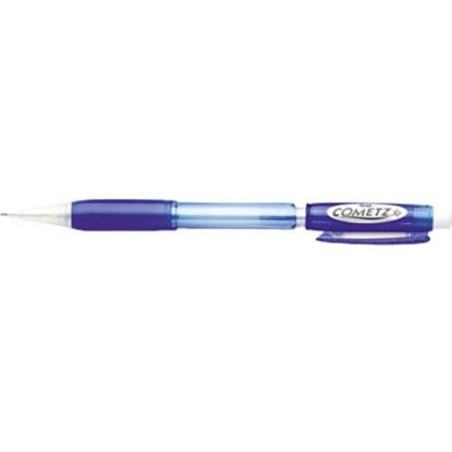 Pentel Cometz .9mm Automatic Pencils - 0.9 mm Lead - #2 - Blue Barrel - 12 / Dozen