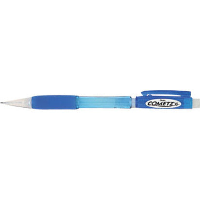 Pentel Cometz .9mm Automatic Pencils - 0.9 mm Lead - #2 - Blue Barrel - 12 / Dozen