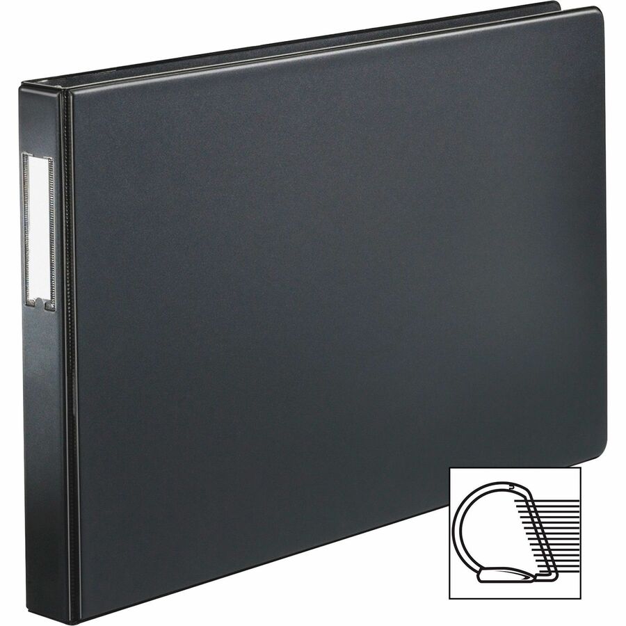 Cardinal® Premier EasyOpen Locking Slant-D Tabloid Binder - 1" Binder Capacity - Tabloid - 11" x 17" Sheet Size - 225 Sh