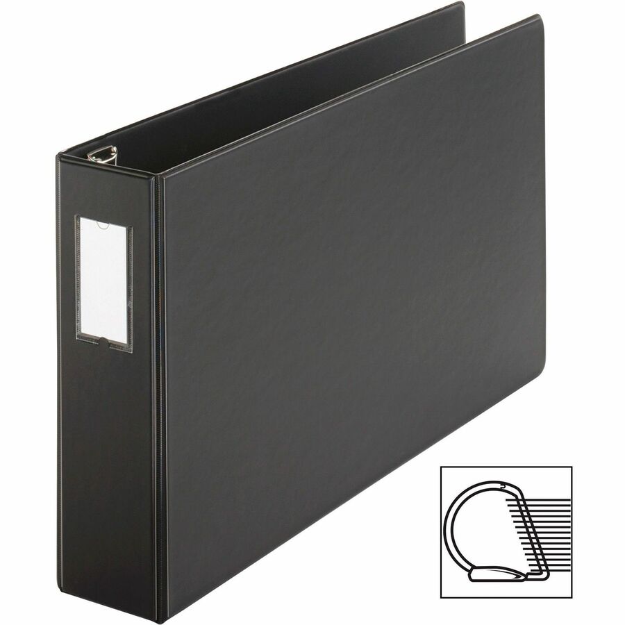 Cardinal® Premier EasyOpen Locking Slant-D Tabloid Binder - 3" Binder Capacity - Tabloid - 11" x 17" Sheet Size - 675 Sh