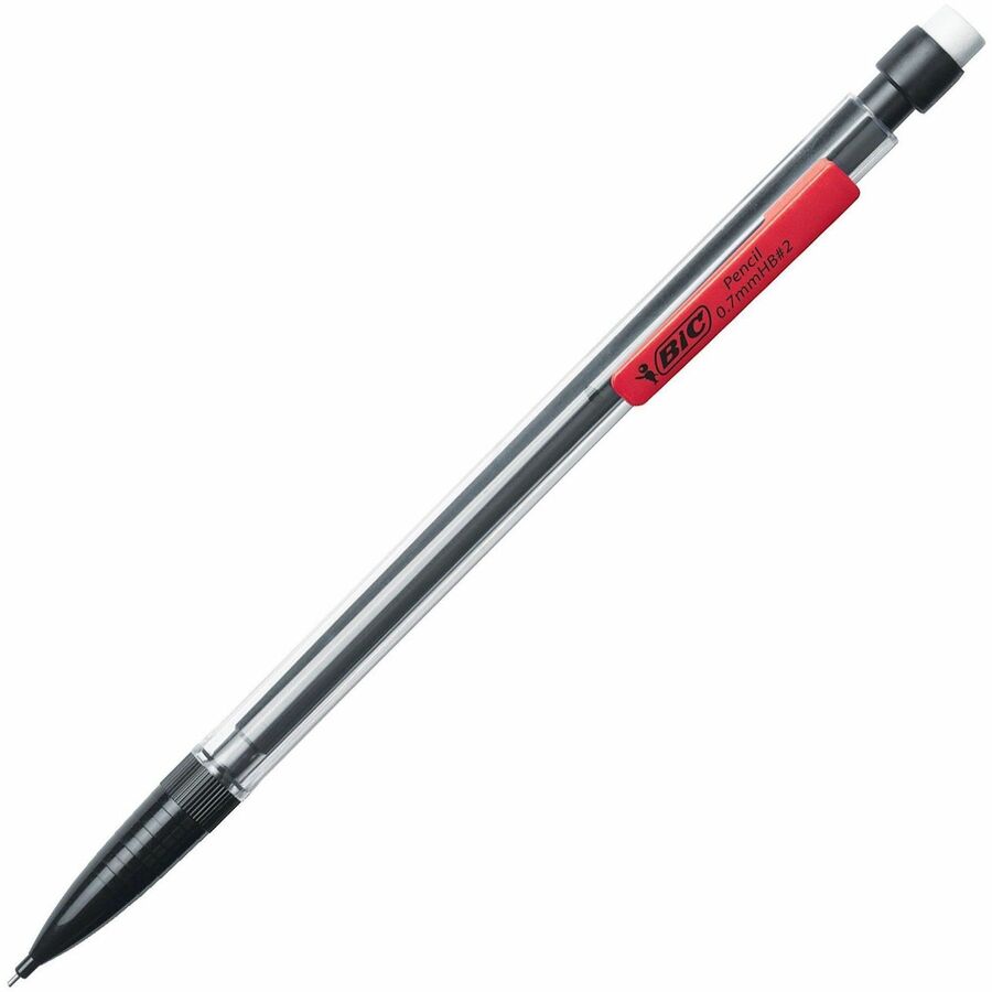 BIC Xtra-Smooth No. 2 Mechanical Pencils With Erasers - 0.7 mm Lead - #2 - 5 / Pack