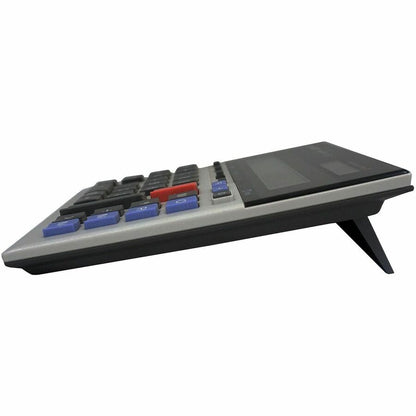 SHARP® QS-2130 12-Digit Commercial Desktop Calculator - 4-Key Memory, Sign Change, Backspace Key, Auto Power Off - 1 Lin