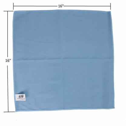 Genuine Joe Color-coded Microfiber Cleaning Cloths - 16" Width x 16" Length - Assorted - MicroFiber - 4 / Pack