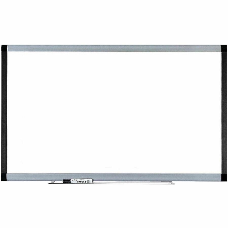 Lorell Signature Series Magnetic Dry-erase Markerboard - 72" (6 ft) Width x 48" (4 ft) Height - Coated Steel Surface - S