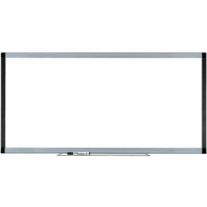 Lorell Signature Series Magnetic Dry-erase Markerboard - 96" (8 ft) Width x 48" (4 ft) Height - Coated Steel Surface - S