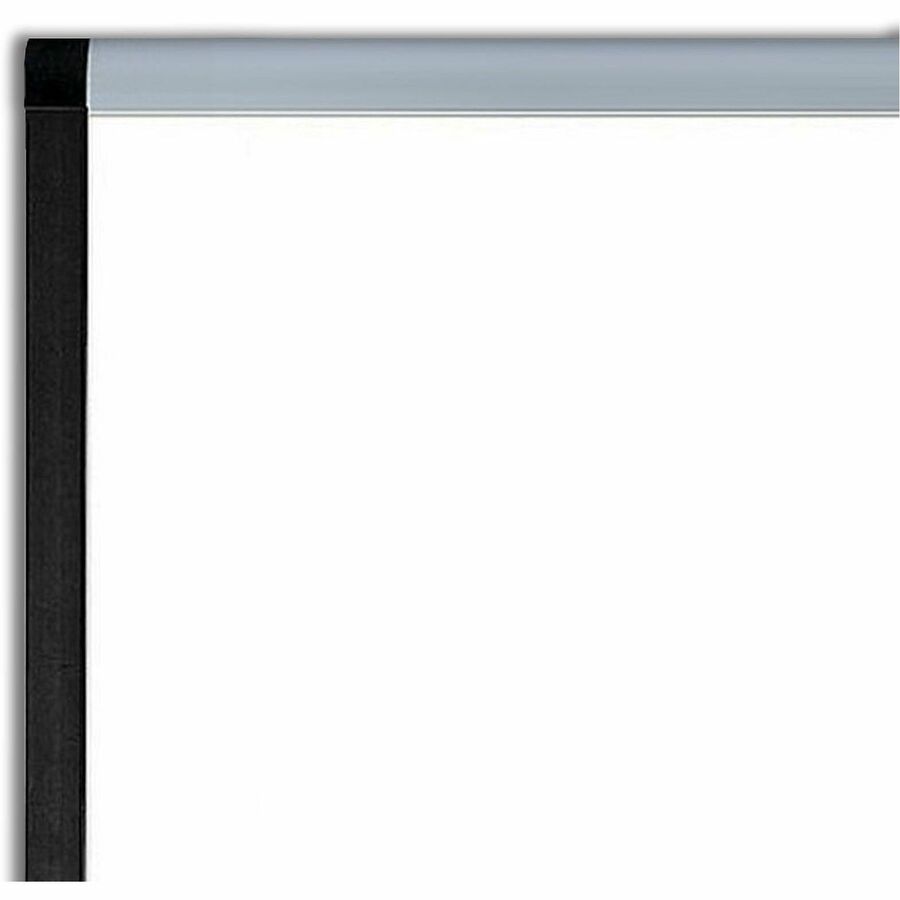 Lorell Signature Series Magnetic Dry-erase Markerboard - 96" (8 ft) Width x 48" (4 ft) Height - Coated Steel Surface - S