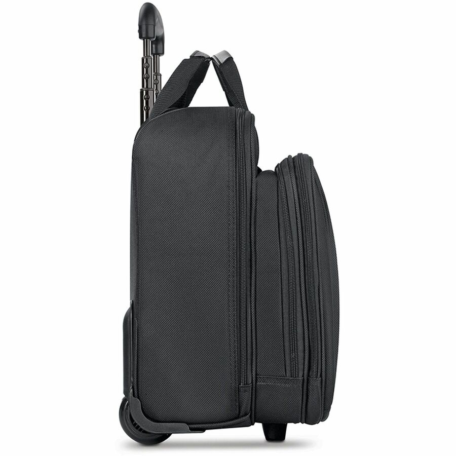 Solo Classic Carrying Case (Portfolio) for 17.3" Notebook - Black - Polyester Body - Handle - 14" Height x 16.8" Width x