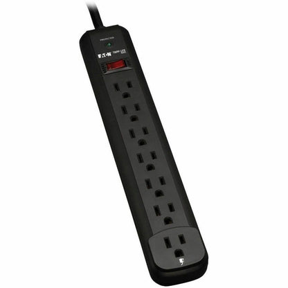 Tripp Lite series 7-Outlet Surge Suppressor - NEMA 5-15P - 7 x NEMA 5-15R - 1800 VA - 1080 J - 120 V AC Input - 120 V AC