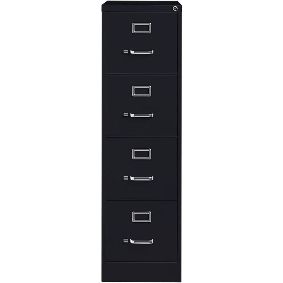 Lorell Fortress Series 25" Commercial-Grade Vertical File Cabinet - 15" Width x 25" Depth x 52" Height - 4 x Drawer(s) f