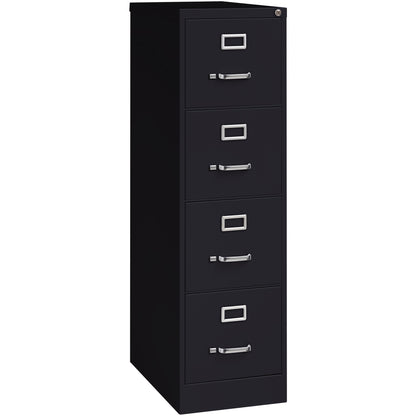 Lorell Fortress Series 25" Commercial-Grade Vertical File Cabinet - 15" Width x 25" Depth x 52" Height - 4 x Drawer(s) f