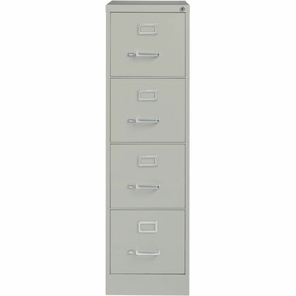 Lorell Fortress Series 25" Commercial-Grade Vertical File Cabinet - 15" Width x 25" Depth x 52" Height - 4 x Drawer(s) f