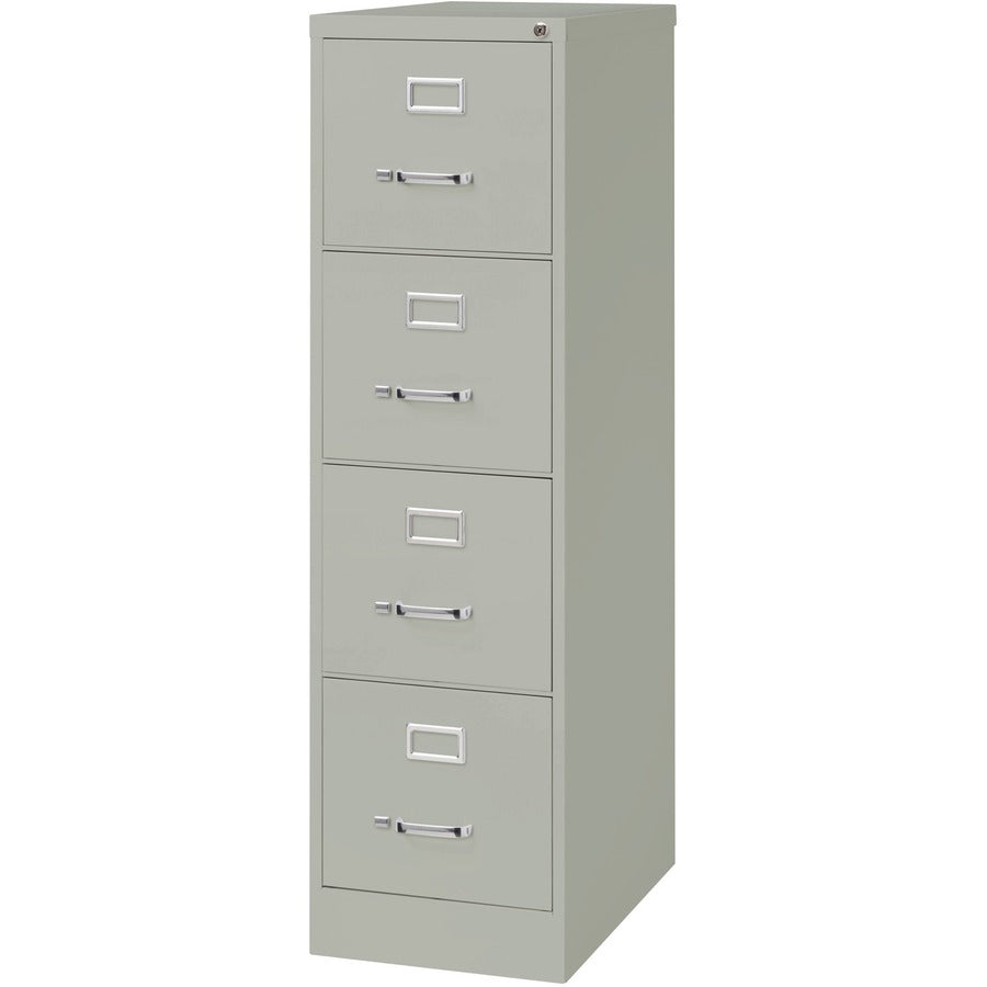 Lorell Fortress Series 25" Commercial-Grade Vertical File Cabinet - 15" Width x 25" Depth x 52" Height - 4 x Drawer(s) f