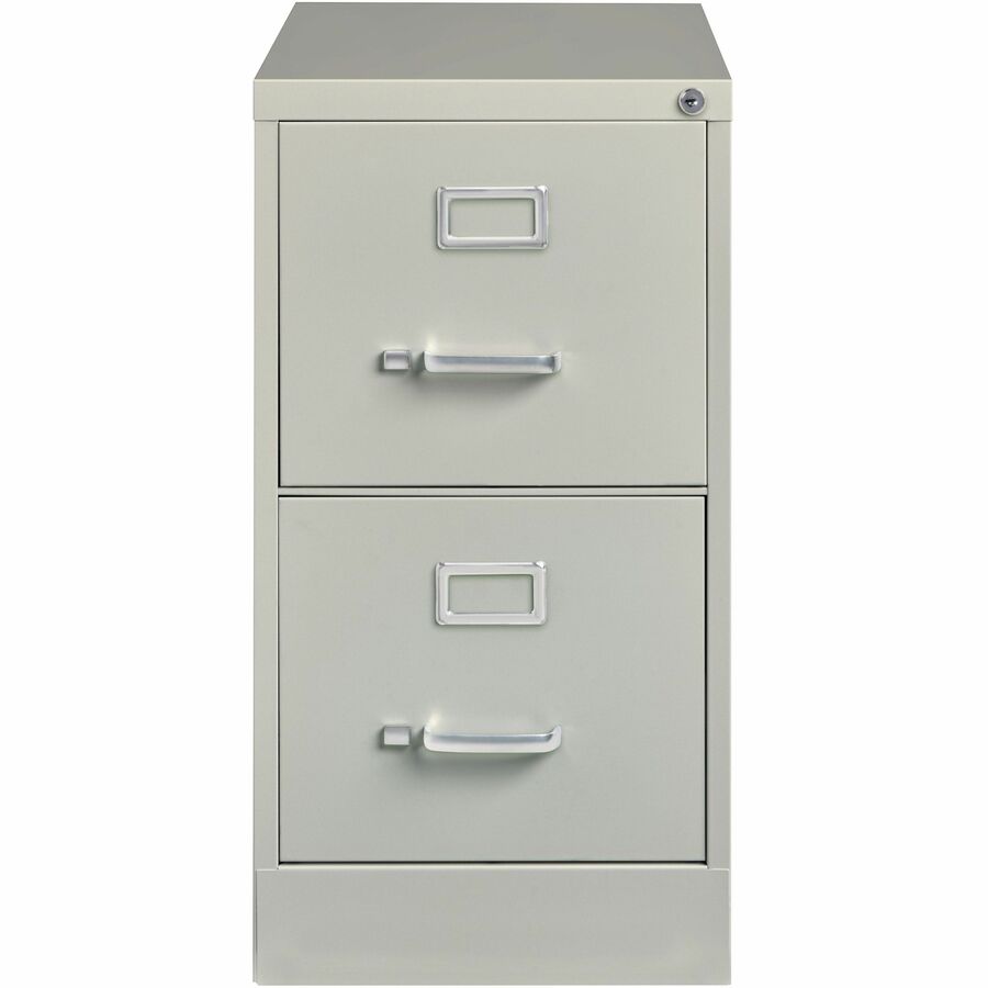 Lorell Fortress Series 25" Commercial-Grade Vertical File Cabinet - 15" Width x 25" Depth x 28.4" Height - 2 x Drawer(s)