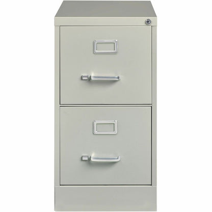 Lorell Fortress Series 25" Commercial-Grade Vertical File Cabinet - 15" Width x 25" Depth x 28.4" Height - 2 x Drawer(s)