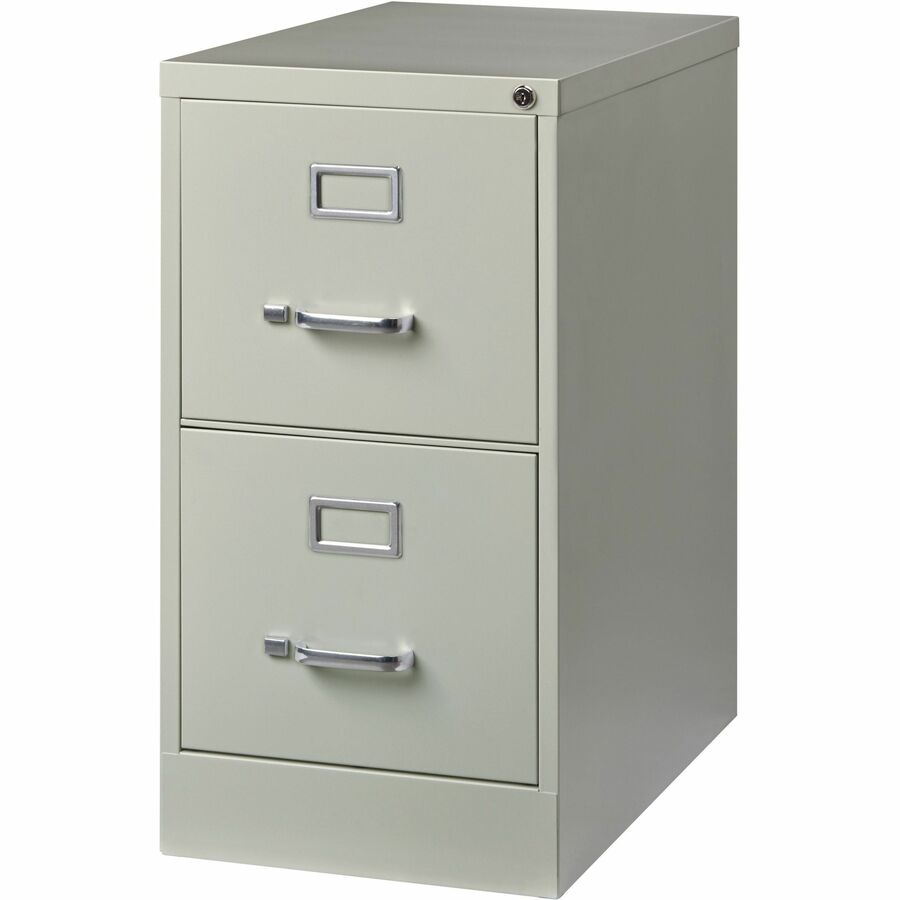 Lorell Fortress Series 25" Commercial-Grade Vertical File Cabinet - 15" Width x 25" Depth x 28.4" Height - 2 x Drawer(s)