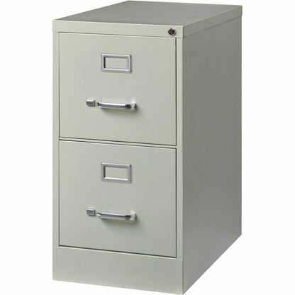 Lorell Fortress Series 25" Commercial-Grade Vertical File Cabinet - 15" Width x 25" Depth x 28.4" Height - 2 x Drawer(s)