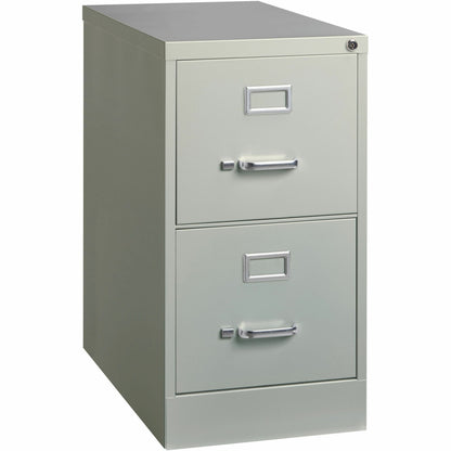 Lorell Fortress Series 25" Commercial-Grade Vertical File Cabinet - 15" Width x 25" Depth x 28.4" Height - 2 x Drawer(s)