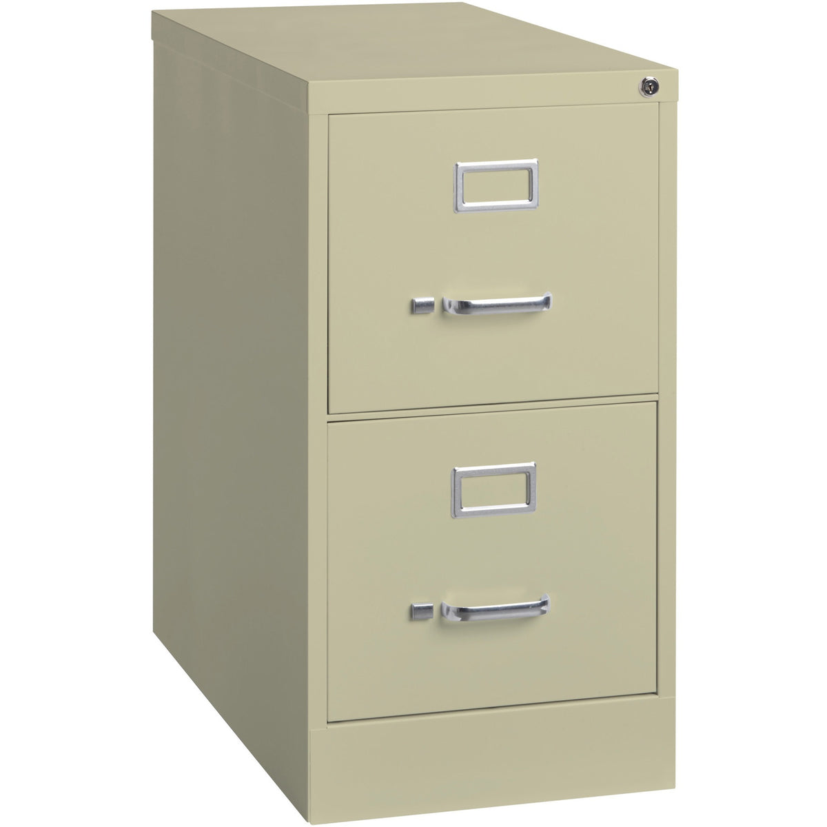 Lorell Fortress Series 25" Commercial-Grade Vertical File Cabinet - 15" Width x 25" Depth x 28.4" Height - 2 x Drawer(s)