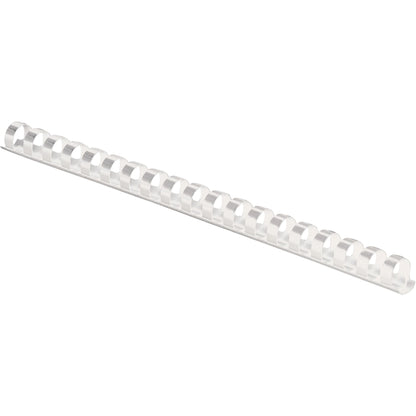 Fellowes 19-ring Plastic Comb Binding - 0.4" Height x 10.8" Width x 0.4" Depth - 0.37" Maximum Capacity - 55 x Sheet Cap