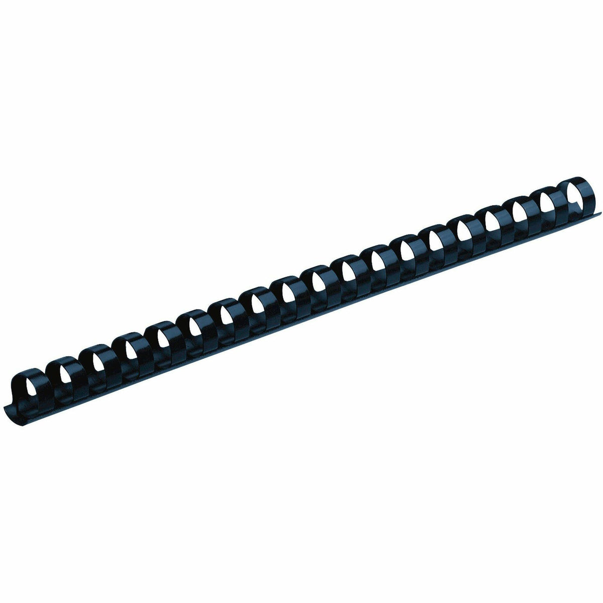 Fellowes Plastic Binding Combs - Navy, 3/8" Diameter - 0.4" Height - 0.37" Maximum Capacity - 55 x Sheet Capacity - 100 