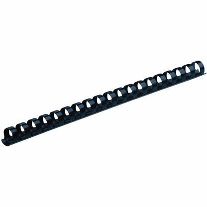 Fellowes Plastic Binding Combs - Navy, 3/8" Diameter - 0.4" Height - 0.37" Maximum Capacity - 55 x Sheet Capacity - 100 