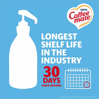 Coffee mate French Vanilla Liquid Concentrate Coffee Creamer - Pump Bottle - French Vanilla Flavor - 50.70 fl oz (1.50 L