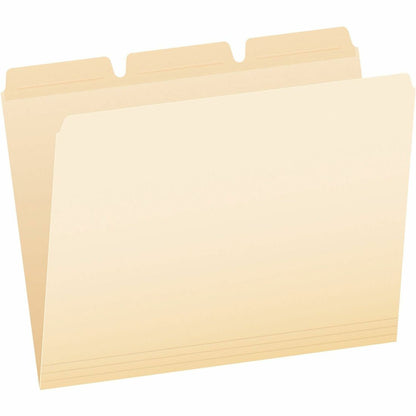 Pendaflex Ready-Tab 1/3 Tab Cut Letter Recycled Top Tab File Folder - 8 1/2" x 11" - Top Tab Location - Assorted Tab Pos