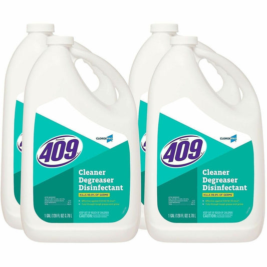 CloroxPro™ Formula 409® Cleaner Degreaser Disinfectant Refill - For Nonporous Surface, Hard Surface - Liquid - 128 fl oz