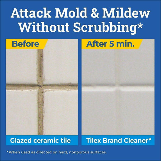 CloroxPro™ Tilex Disinfecting Instant Mold and Mildew Remover Spray - For Tile, Nonporous Surface - 32 fl oz (1 quart) -