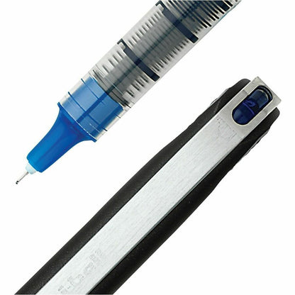 uniball™ Vision Needle Rollerball Pens, Micro Point (0.5mm), Blue, 12 Pack