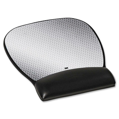 3M Gel Mouse Pad - 0.75" Height x 8.75" Width x 9.75" Depth - Black - Gel - 1