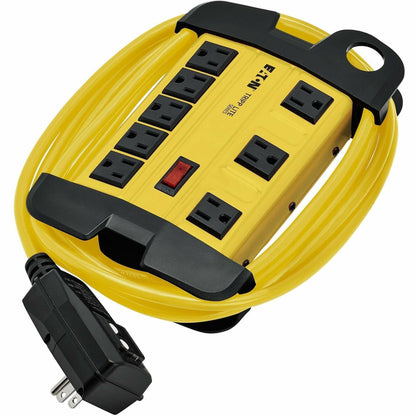 Tripp Lite series Safety 8-outlet 12' Cord Power Strip - NEMA 5-15P - 8 x NEMA 5-15R - 12 ft Cord - 15 A Current - Wall-