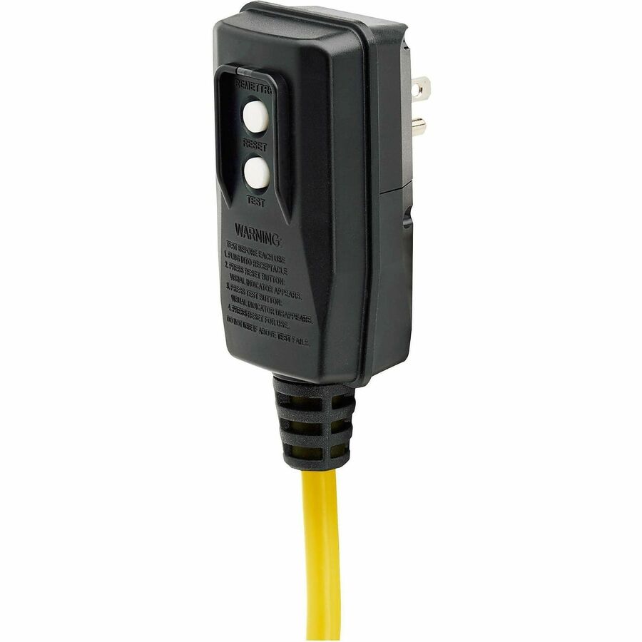 Tripp Lite series Safety 8-outlet 12' Cord Power Strip - NEMA 5-15P - 8 x NEMA 5-15R - 12 ft Cord - 15 A Current - Wall-