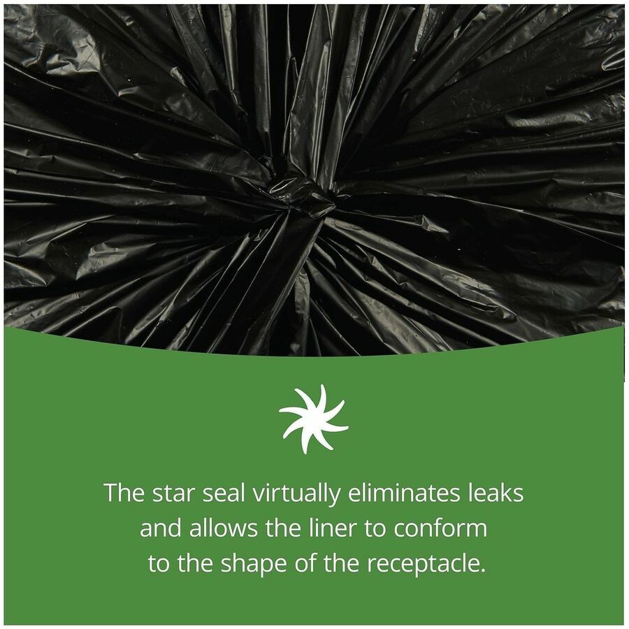 Stout Insect Repellent Trash Bags - 30 gal Capacity - 40" Length x 33" Width x 2 mil (51 Micron) Thickness - Black - Pol