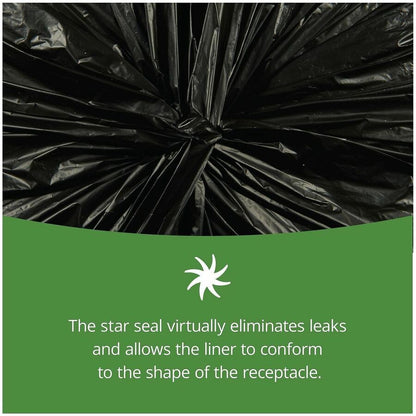Stout Insect Repellent Trash Bags - 35 gal Capacity - 40" Length x 33" Width x 2 mil (51 Micron) Thickness - Black - Pol