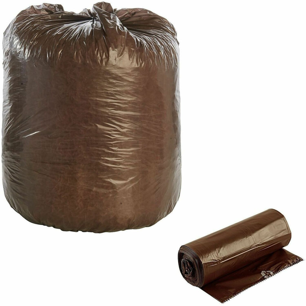 Stout Controlled Life-Cycle Plastic Trash Bags - 39 gal Capacity - 44" Length x 33" Width x 1.10 mil (28 Micron) Thickne
