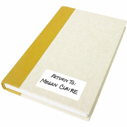 Avery® Removable Labels - 1 1/2" Height x 3" Width - Removable Adhesive - Rectangle - Laser, Inkjet - White - Paper - 3 