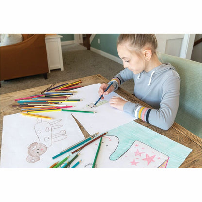 Pacon® Medium-Weight Drawing Paper - 500 Sheets - Plain - 12" x 18" Sheet Size - White Paper - Recycled - 1 Ream