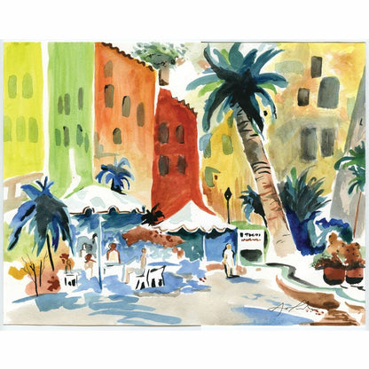 UCreate Watercolor Pad - 12 Sheets - 9" x 12" Sheet Size - White Paper - Acid-free - Recycled - 1 Pad