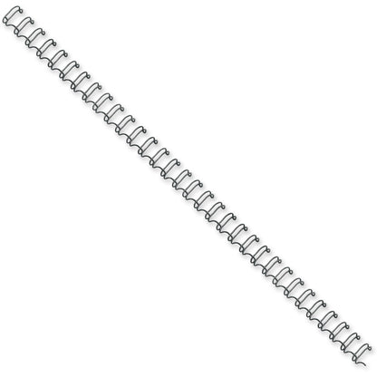 Fellowes Wire Binding Combs - 0.3" Height x 11" Width x 0.3" Depth - 0.25" Maximum Capacity - 35 x Sheet Capacity - Blac