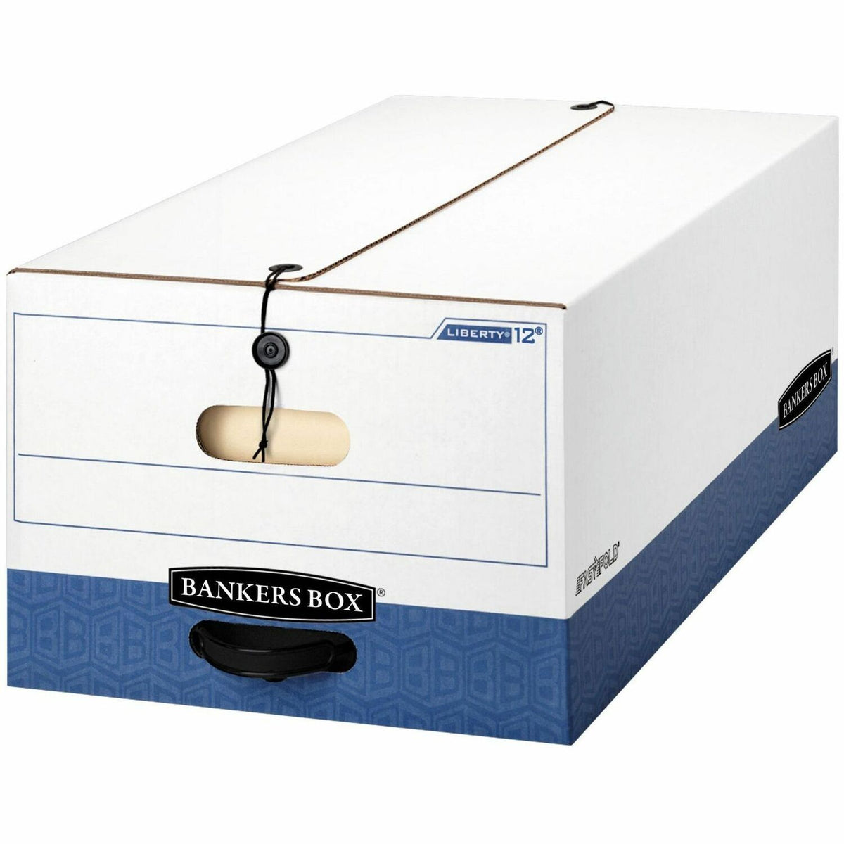 Bankers Box Liberty File Storage Boxes - 24" Legal - Internal Dimensions: 15" Width x 24" Depth x 10" Height - 4 / Carto