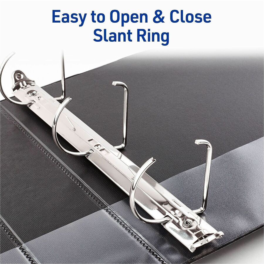 Avery® Durable View Binders with Slant Rings - 2" Binder Capacity - Letter - 8 1/2" x 11" Sheet Size - 530 Sheet Capacit