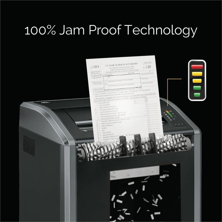 Fellowes Powershred 485Ci 100% Jam-Proof Cross-Cut Shredder - Continuous Shredder - Cross Cut - 30 Per Pass