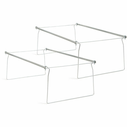 Smead Hanging Folder Frames - Legal - 23" to 27" Long - Steel - Gray - 2 / Pack