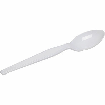 Dixie Heavyweight Disposable Teaspoons by GP Pro - Teaspoon - 1 x Teaspoon - White - 1000 / Carton
